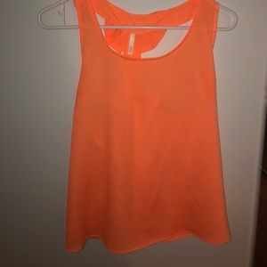 Neon Orange Tank